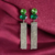 Brinco Pedra Dupla Verde e Strass na internet