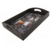 Bandeja pintada coffe time 28x21x4cm - comprar online