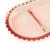 Petisqueira Oval Cristal Chumbo Com 3 Divisórias Pearl Rosa - loja online