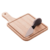 Conjunto para Queijo Tábua de Bambu e Faca 12X20CM - LYOR