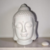Cabeça De Buda Cerâmica Esmaltada Decorativa - comprar online