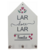 Porta chaves lar doce lar 12x20cm mdf