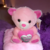 Pelúcia Rosa Te Amo - comprar online
