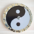 Incensário Metal Yin Yang Branco e Preto - comprar online
