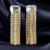 Brinco Pedra e Strass - Cristal - Love Me Presentes