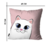 Capa Almofada Gato Branco