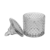 Bomboniere De Vidro Com Tampa 10x6cm - Love Me Presentes