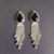 Brinco Pedra e Strass - Preto - comprar online