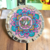 Incensário Metal Mandala III - comprar online