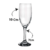 Taça para Espumante Flute 180ml em Vidro Transparente - Love Me Presentes