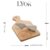 Conjunto para Queijo Tábua de Bambu e faca Aço Inox 23x11cm na internet