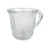 Xícara De Cristal Wavy Transparente 80ml Para Café na internet