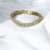 Pulseira de Strass Dourada - comprar online