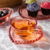 Kit Xícara e Pires 180ml Café Cristal Coração Rosa Pearl Wolff - Grande - comprar online