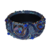 Bracelete Bordado Azul - comprar online