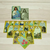 Baralho Santa Sara Kali na cor azul, incluindo cartas com imagens diversas e design colorido, ao lado da caixa do baralho.