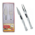Conjunto para Queijos Aço Inox Cabo Acrilico 02 peças - Casita - comprar online