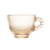 JOGO Xicara e Pires Café Cristal Pearl Âmbar 80ml - Wolff na internet