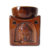 Recho Aromatizador Quadrado Buda da Prosperidade 8cm - Marrom