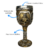 Taça de Vinho Guerreiro Medieval Dourada - loja online