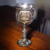 Taça de Vinho Guerreiro Medieval Dourada - comprar online