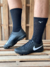 Chuteira Society Masculino Nike Preto/Prata - comprar online