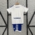 Conjunto Infantil Adidas Zaragoza I 23/24 - Branco - FW Esportes
