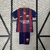 Conjunto Infantil Nike Barcelona I 14/15- Azul e Vermelho
