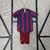Conjunto Infantil Nike Barcelona I 2005/06 - Azul e Vermelho - comprar online