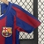 Conjunto Infantil Nike Barcelona I 2005/06 - Azul e Vermelho - loja online
