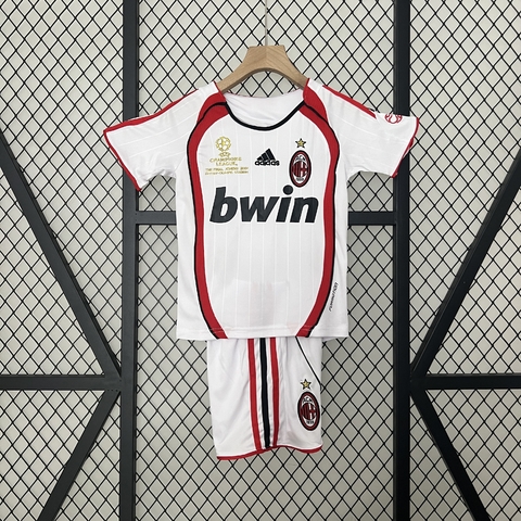 Conjunto Infantil Adidas AC Milan II 2006/07 - Branco