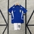Conjunto Infantil Nike Brasil II 2002 - Azul