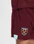 Conjunto Infantil Umbro West Ham I 2023/24 - Vinho - FW Esportes