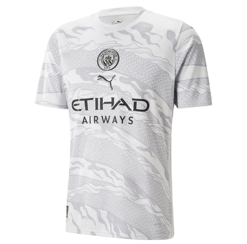 Camisa Manchester City “Ano do Dragão de Madeira” 24/25 s/n° Torcedor Masculina - Cinza