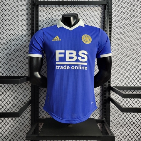 Camisa Adidas Versão Jogador Leicester City I 2022/23 - Azul