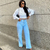 Cropped tricot