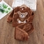Bebê recém-nascido roupas meninos 2023 outono bebê meninas roupas com capuz + - comprar online