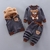 Bebê recém-nascido roupas meninos 2023 outono bebê meninas roupas com capuz + - comprar online