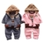 Imagem do Bebê recém-nascido roupas meninos 2023 outono bebê meninas roupas com capuz +