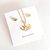 Juego collar con aretes estetoscopio acero inox