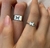 Anillos en pareja de mariposa - comprar en línea
