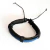 Pulsera de cuero con franja azul
