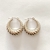 Aretes de croissant acero inoxidable