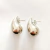 Aretes gota acero inoxidable - Yas Store