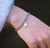 Dúo de pulseras en pareja plaquita de corazón - comprar en línea