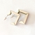 Aretes cuadrados