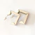 Aretes cuadrados