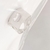 Arete clip piercing corazones - comprar en línea