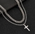 Cadena doble acero inoxidable