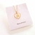Collar corazón inicial acero inoxidable - tienda en línea